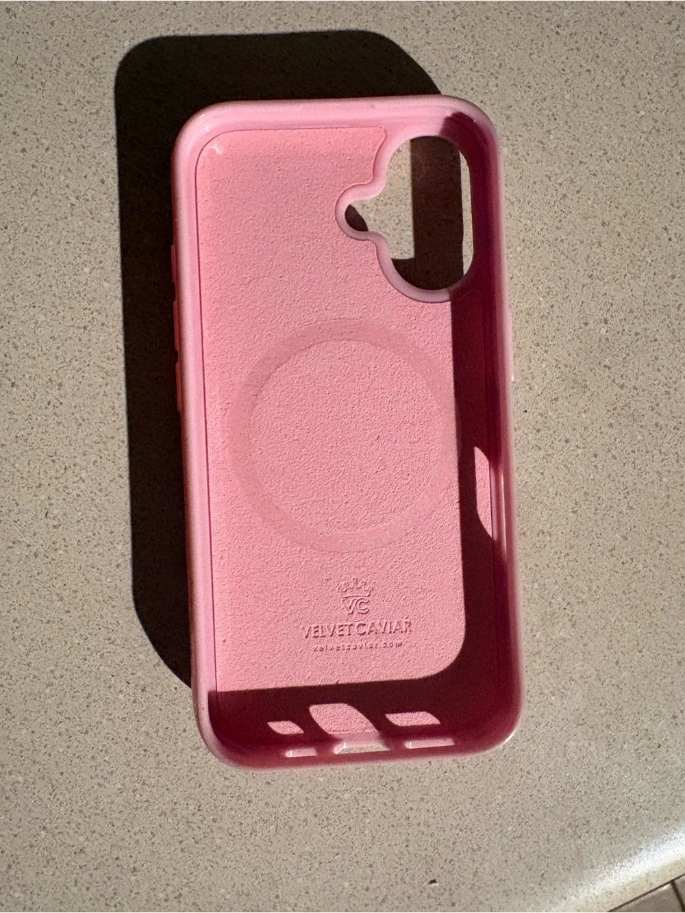 Velvet caviar case for iPhone 16